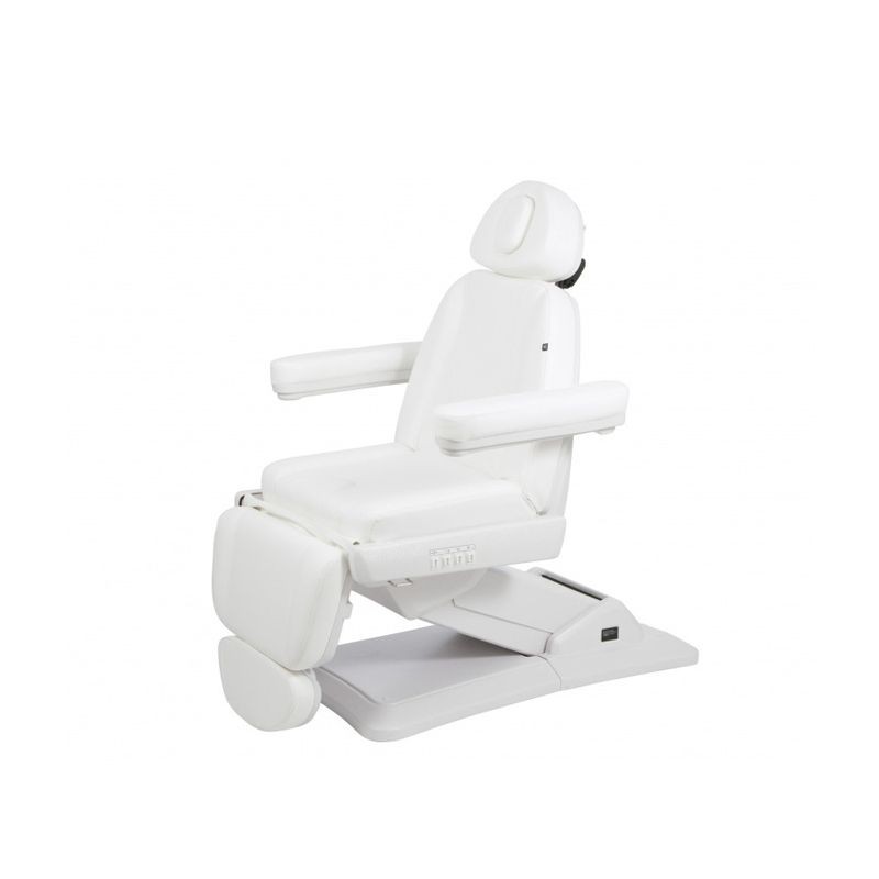 Fotel Kosmetyczny Taurus Biały -Fotele kosmetyczne elektryczne- 